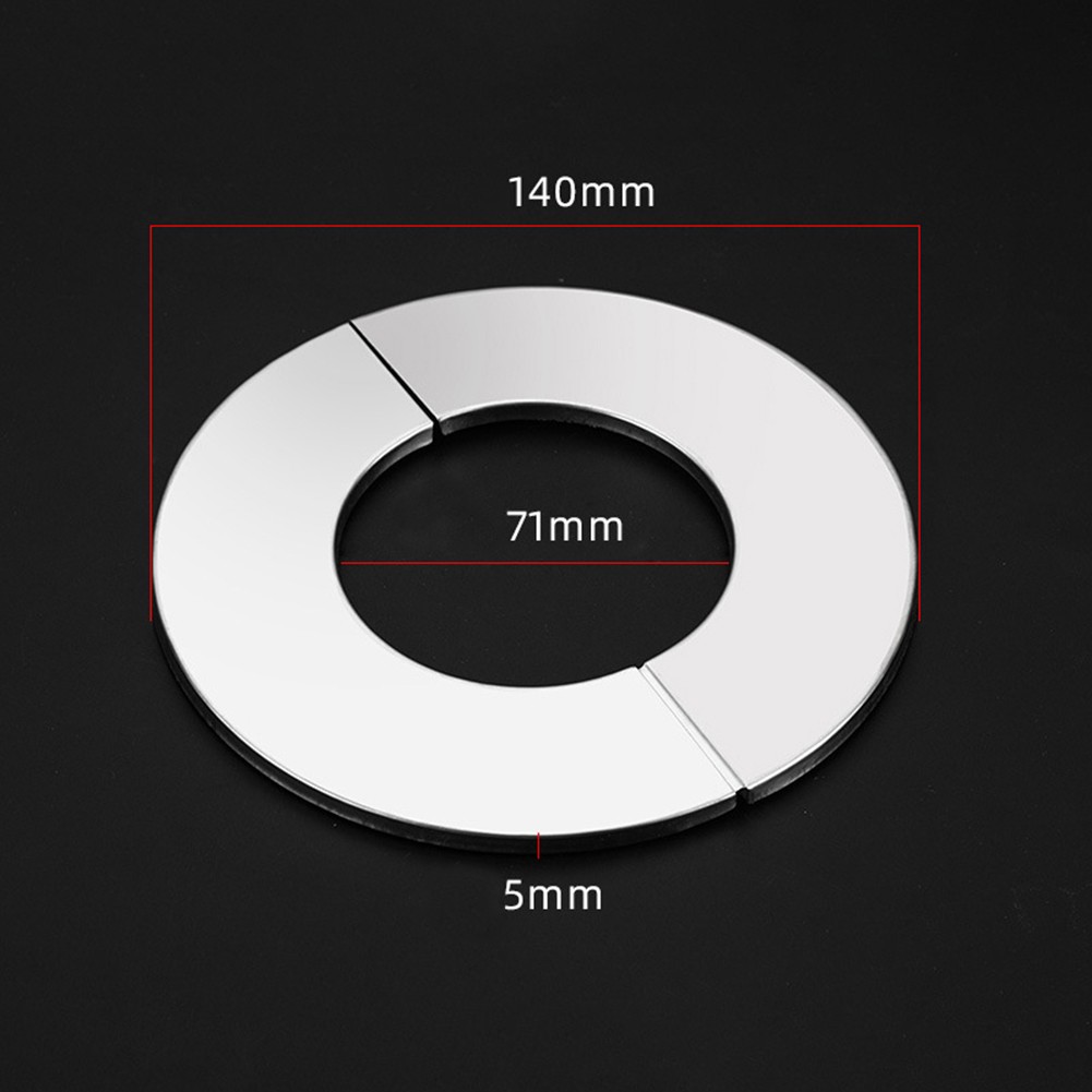 SUNFEX Stainless Steel Decorative Cover Faucet Pipe Gas Water Heater Cover Shower Cover For Gas Wall Boiler Extractors Exhaust Holes